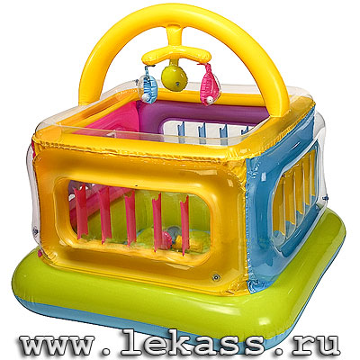   SOFT-SIDES LIL' BABY GYM intex-48472