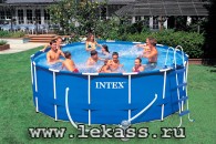 intex 54946 -   457122  Metal Frame Pool Set -   !